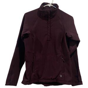 Mountain HardWear Half Snap Soft Shell Pullover Jacket Size Small